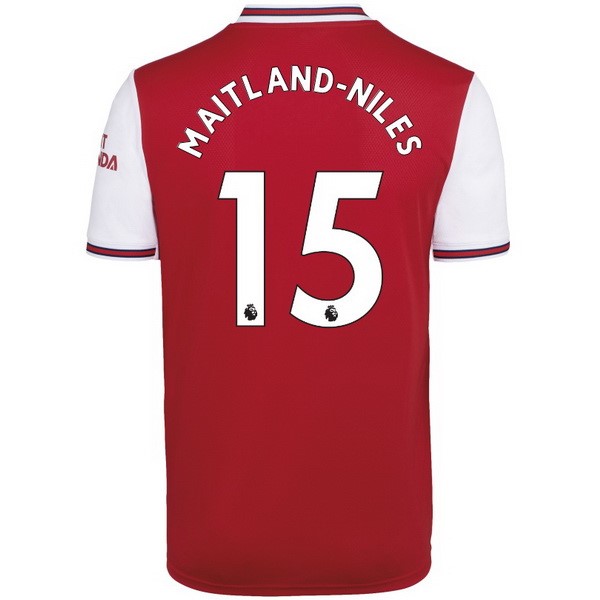 Camiseta Arsenal NO.15 Maitland Niles 1ª 2019-2020 Rojo